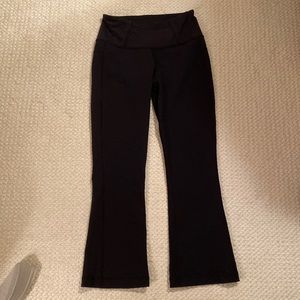 Lululemon Black Cropped Leggings Size 2